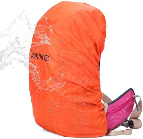 Aoking Hiking Backpack | Waterproof Travel Rucksack with Rain Cover