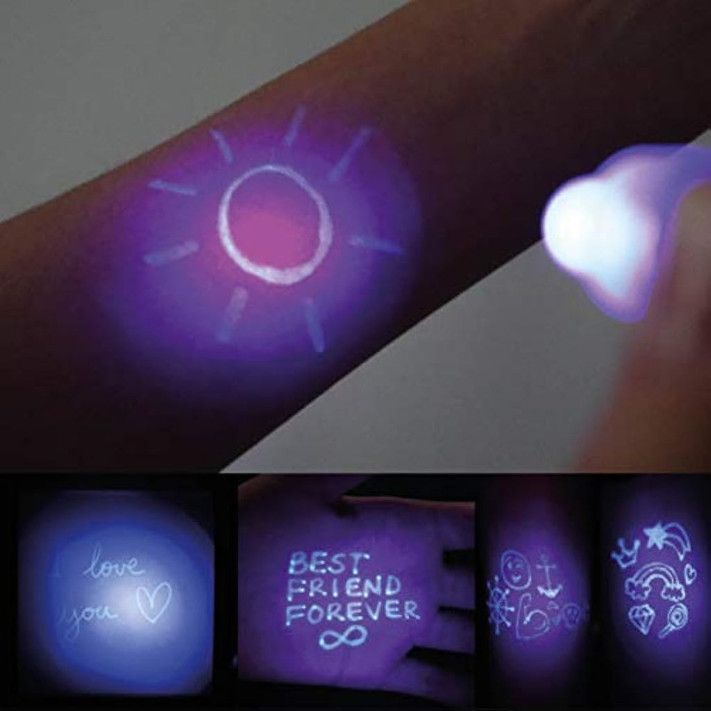BONNYCO Invisible Ink Pen and Notebook Set - 32 Pack Spy Party Bag Fillers