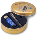 Kaweco Sport AL Piston Fountain Pen Starter Set - Black/Gold - Nib M