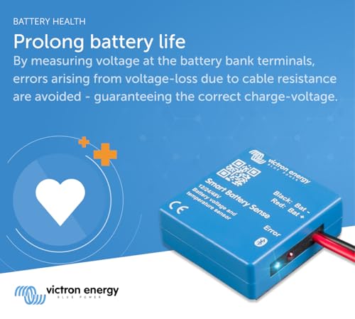 Victron Energy Smart Battery Sense: Wireless Voltage & Temp Sensor