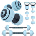 PASYOU 20KG Adjustable Dumbbell Set | 4-in-1 Barbell & Kettlebell Weights