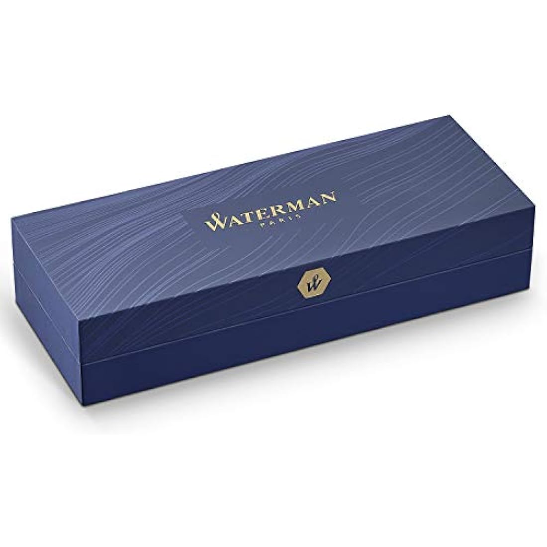 Waterman Expert Deluxe Ballpoint Pen – Dark Red with Chiselled Cap