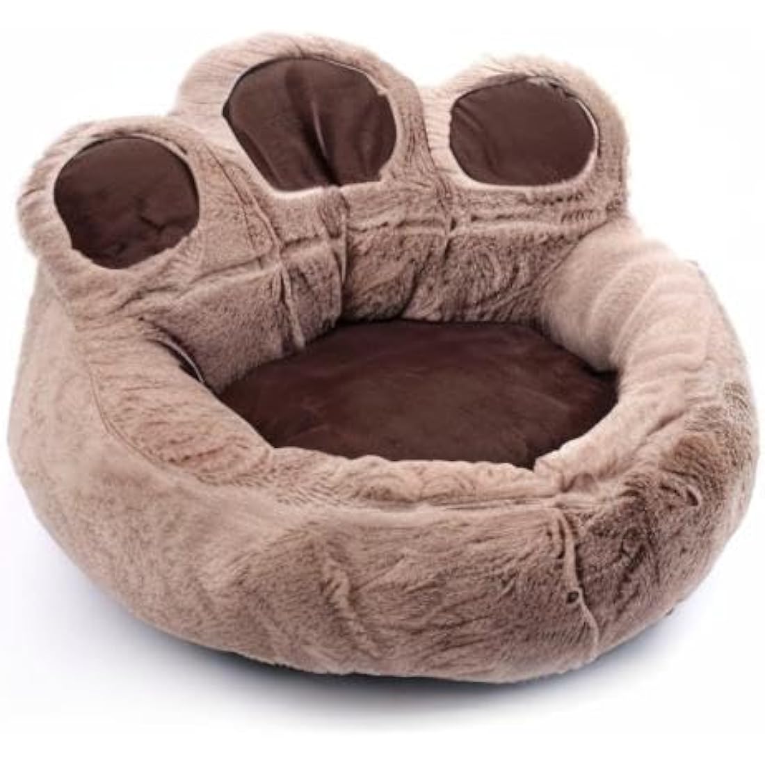Jolof Store Washable Bolster Dog Bed | Soft Fleece Cozy Cat Bed