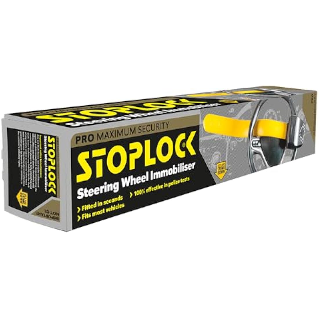 Stoplock Pro Car Steering Wheel Lock – Anti-Theft Security Device
