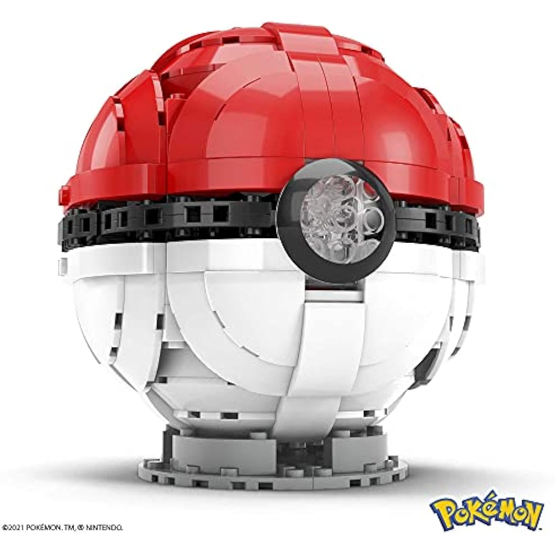 MEGA Pokémon Jumbo Poké Ball Building Set – Light-Up Display (303 Pcs)
