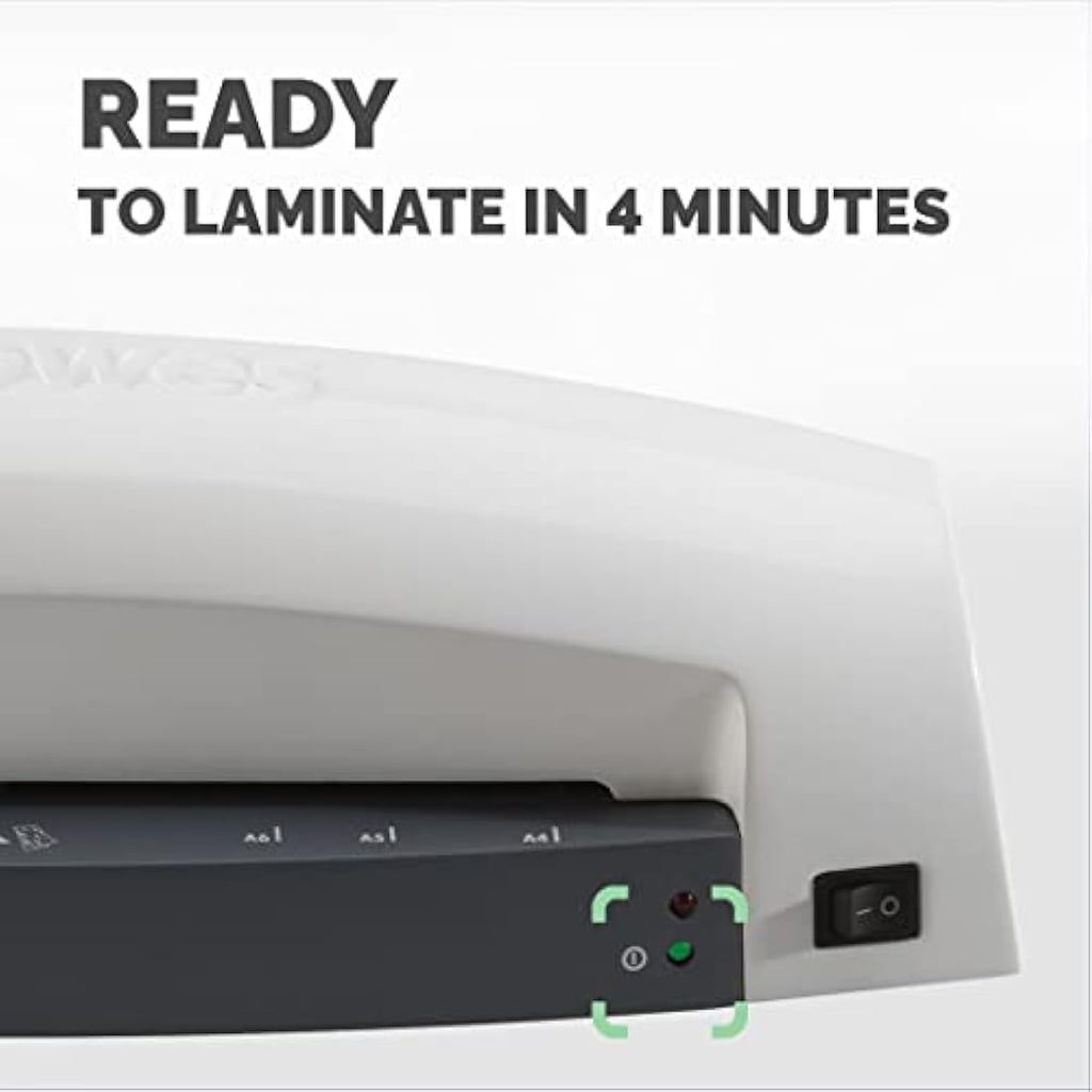 Fellowes Lunar A4 Laminator Machine – 125 Micron Home Office Laminating