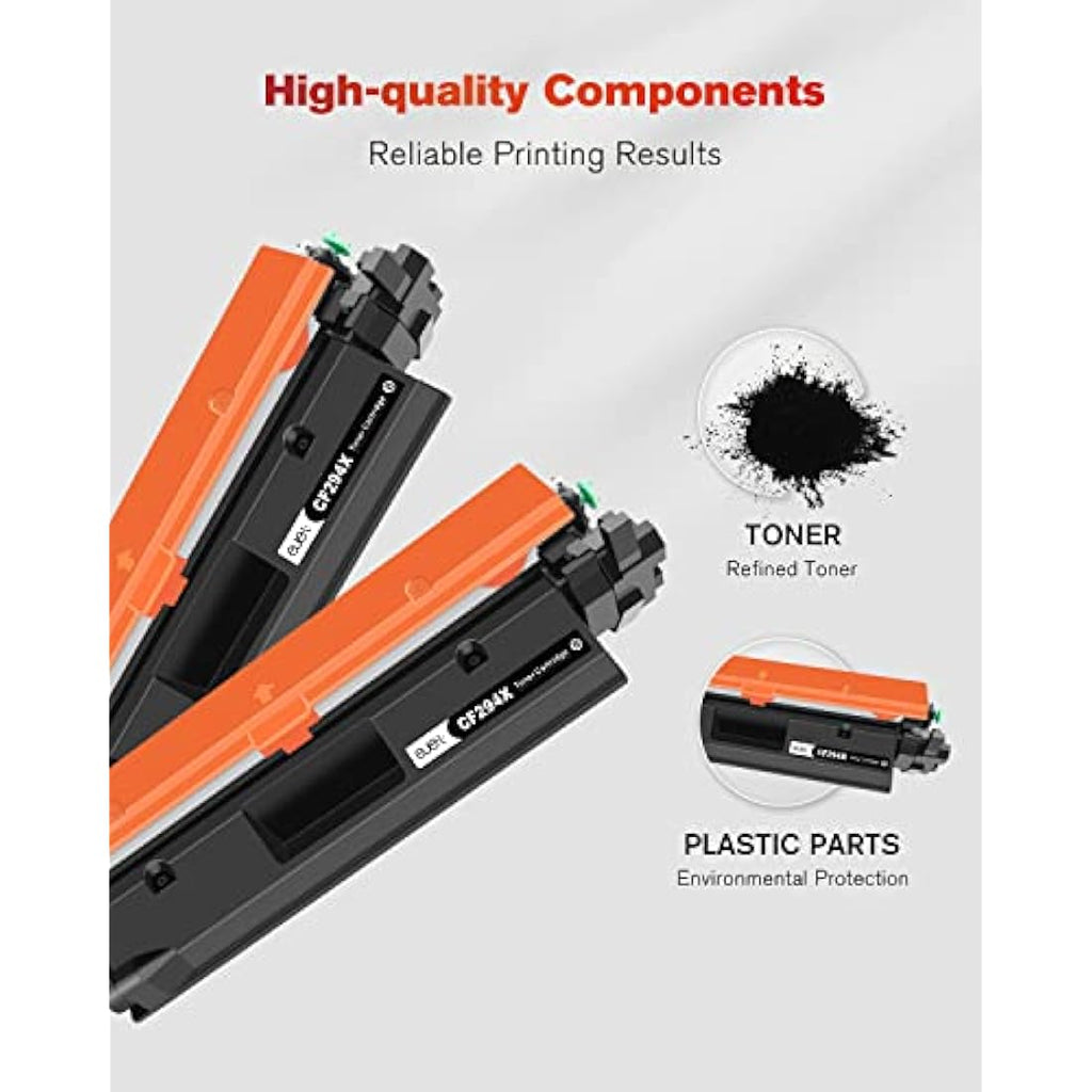 ejet 94X CF294X Black Toner Cartridges for HP LaserJet Pro M148dw | 2-Pack