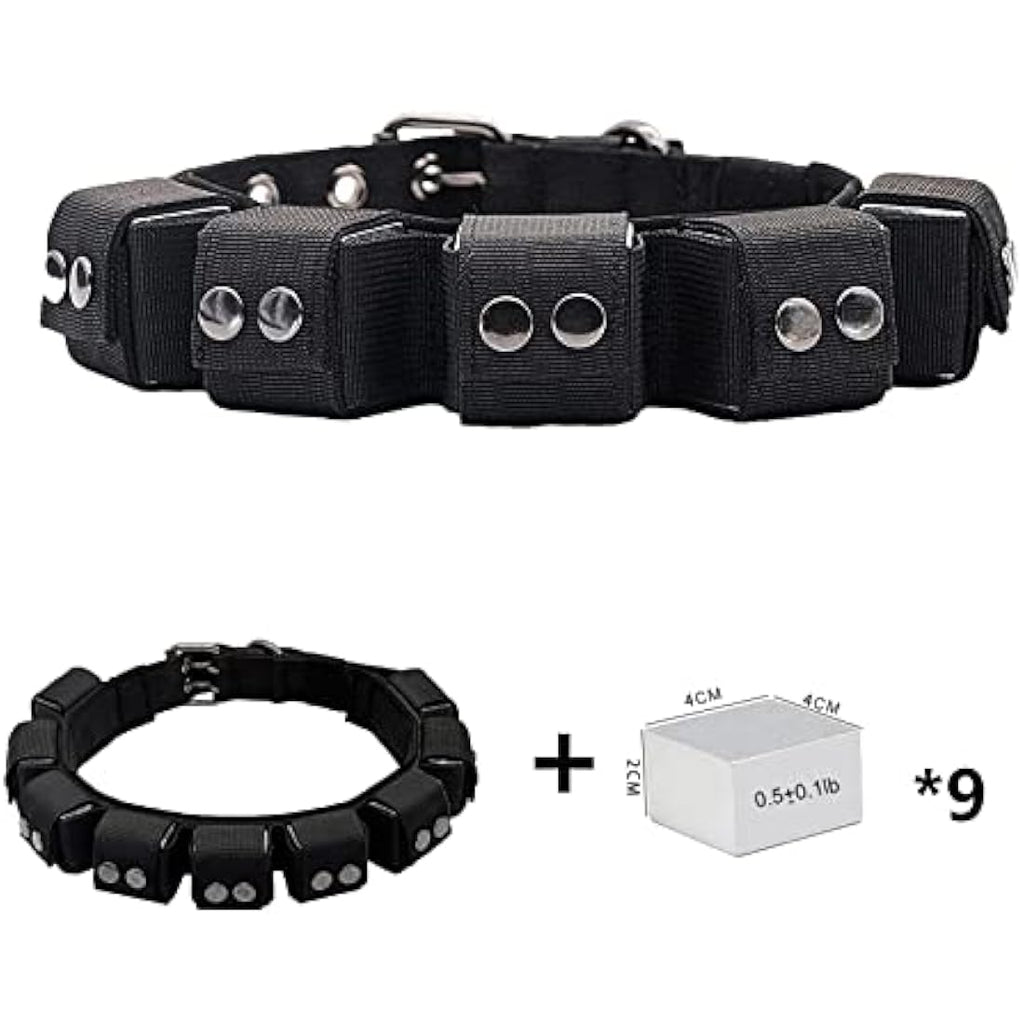 Walktime Tactical Weighted Dog Collar | Muscle Building Training Gear