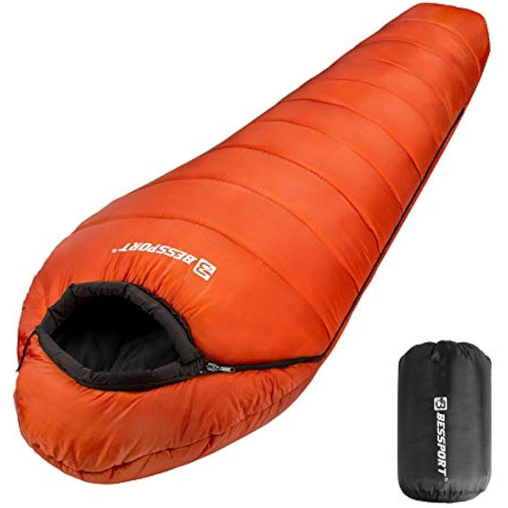 Bessport Mummy Sleeping Bag | 4 Seasons 0°C Ultralight Thermal Gear