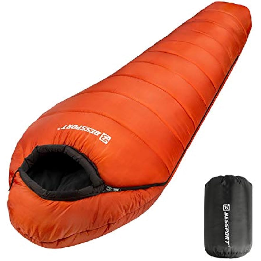 Bessport Mummy Sleeping Bag | 4 Seasons 0°C Ultralight Thermal Gear