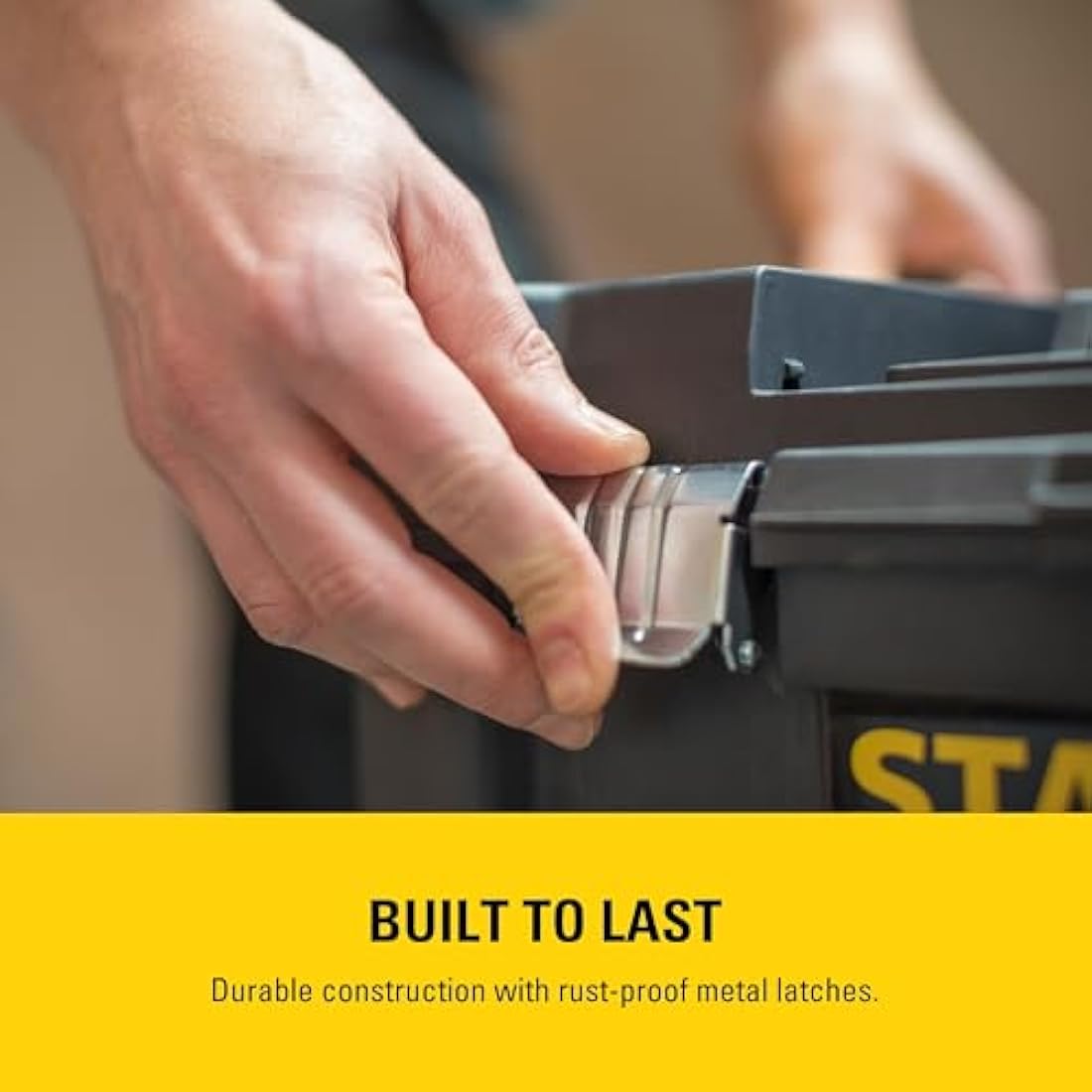 STANLEY 3-in-1 Rolling Workshop Toolbox | Stackable Portable Storage