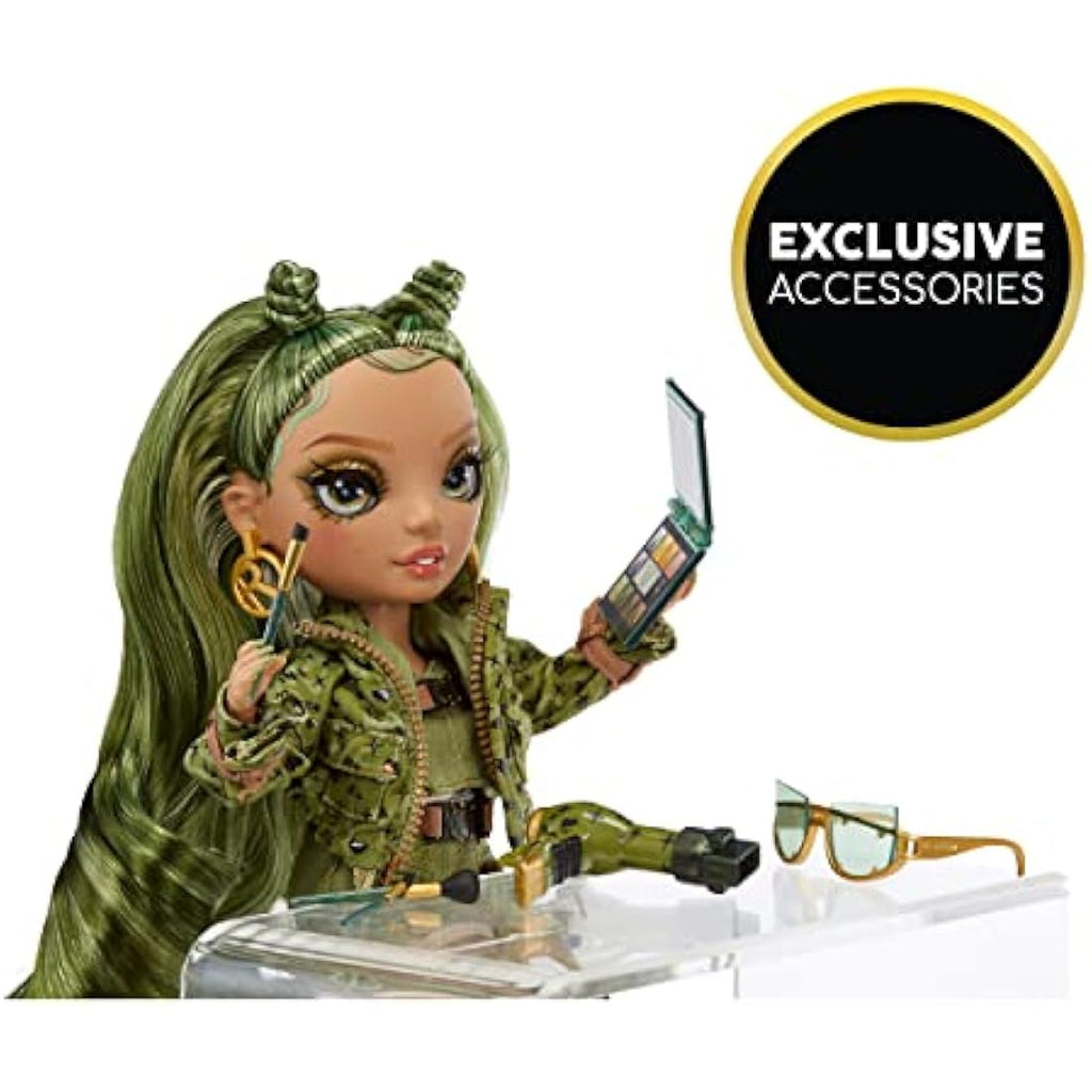 Rainbow High Olivia Woods Fashion Doll – Camo Green with Accessories