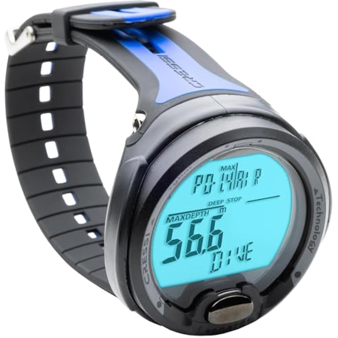 Cressi Leonardo Scuba Diving Computer - Air & Nitrox LCD Dive Monitor