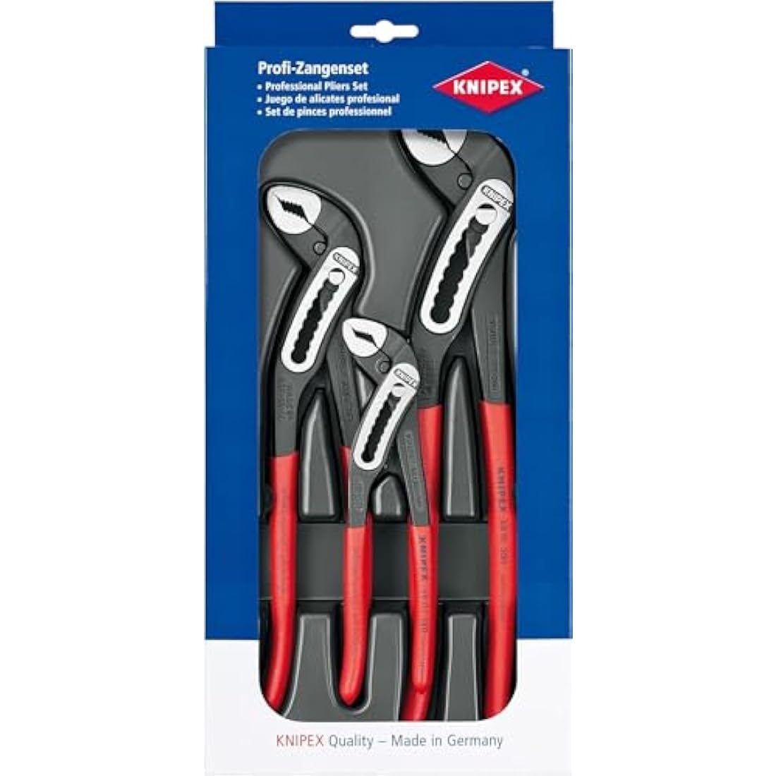 Knipex Alligator Water Pump Pliers Set - 3 Piece Professional Tool Kit
