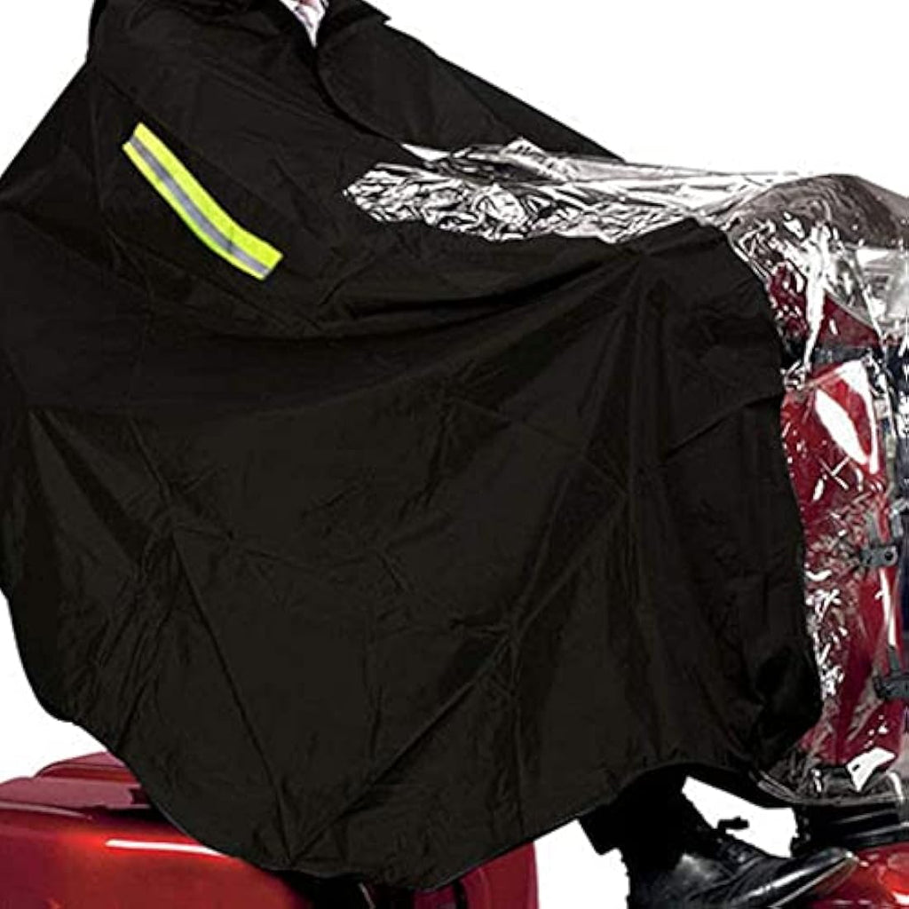 KACIOPOO Mobility Scooter Rain Poncho – Waterproof Reflective Cape Cover