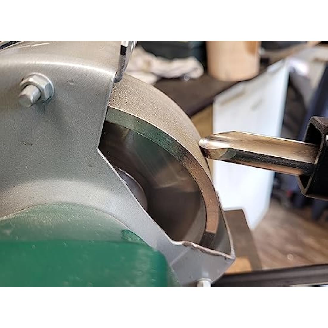 Woodturning Gouge Sharpening Jig for Bench Grinder