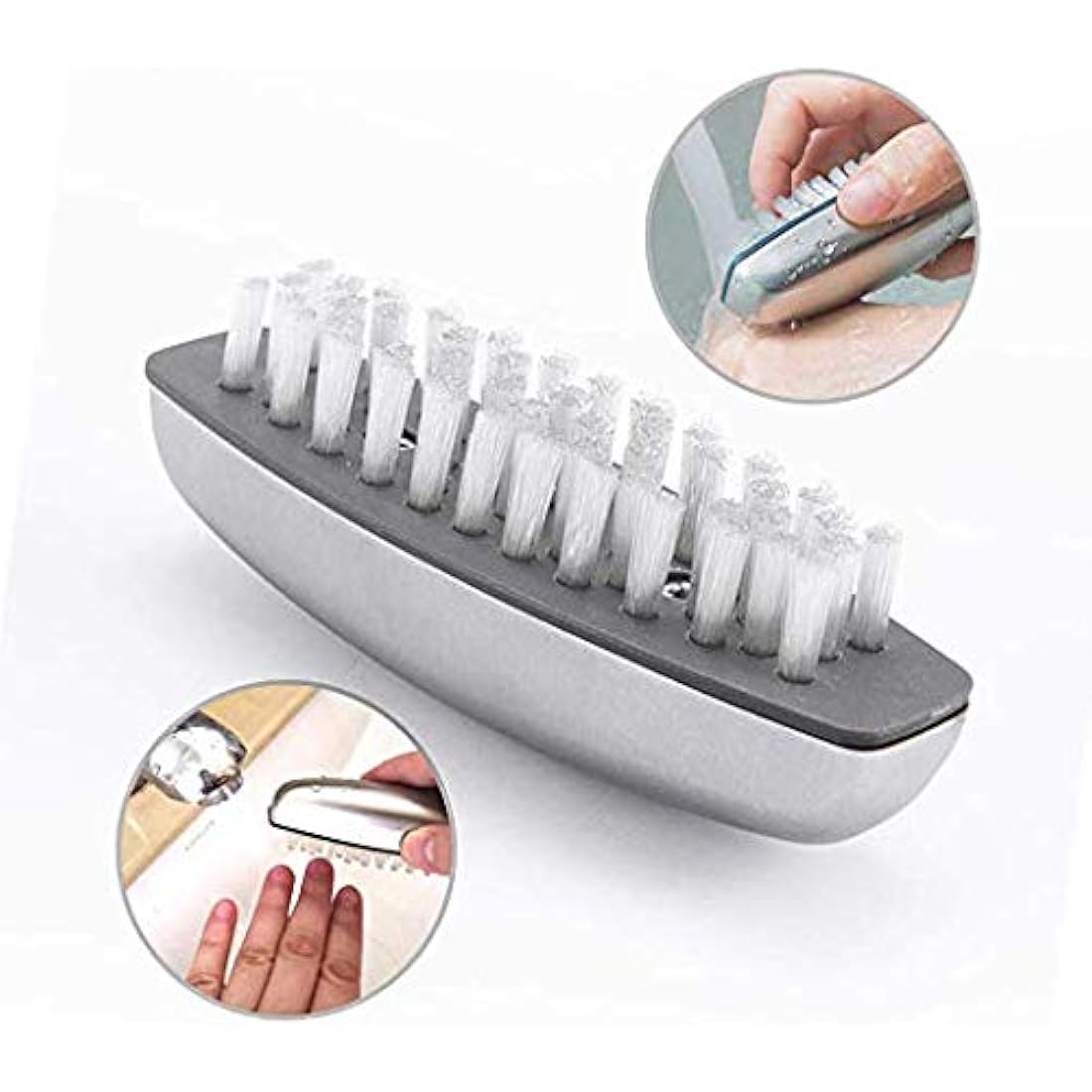 Jolof Store Stainless Steel Nail Brush – 2 Pack Odor Removing Hand Scrubber