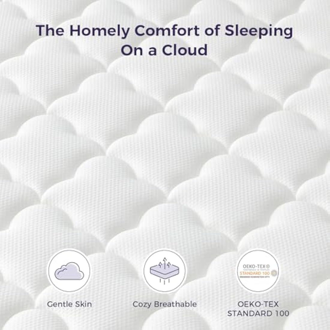 Resspry Single Mattress | 12 Inch Memory Foam and Pocket Spring Hybrid