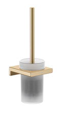hansgrohe AddStoris Wall-Mounted Toilet Brush Holder - Brushed Bronze