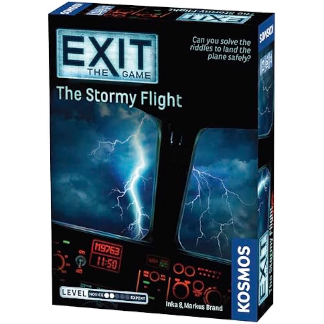 EXIT: The Stormy Flight Escape Room Card Game by Thames & Kosmos