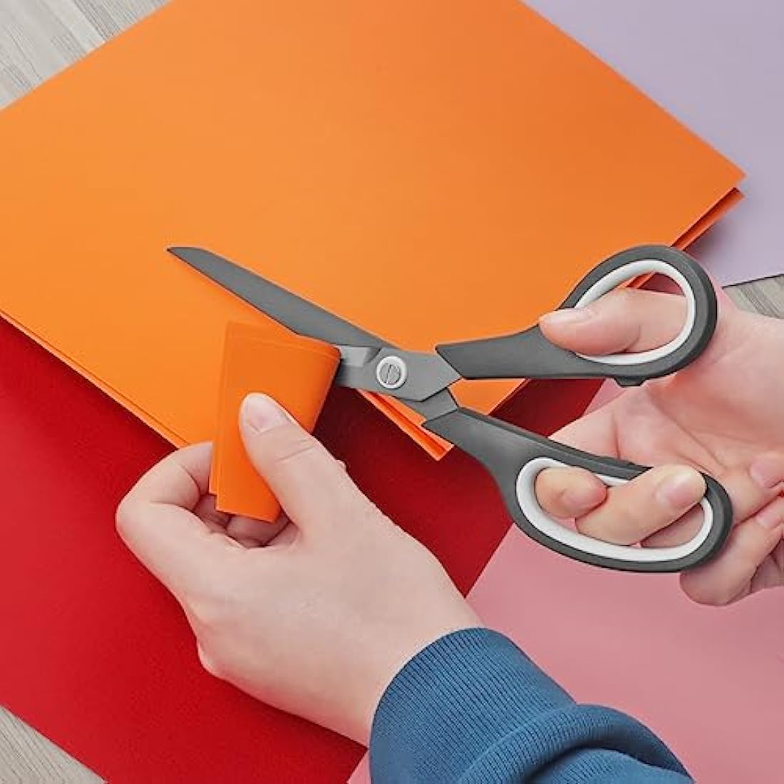 KUONIIY Titanium Scissors Set of 5 – Ultra Sharp Multi-Purpose Shears