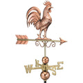 Good Directions Bantam Rooster Weathervane – Pure Copper Garden Decor