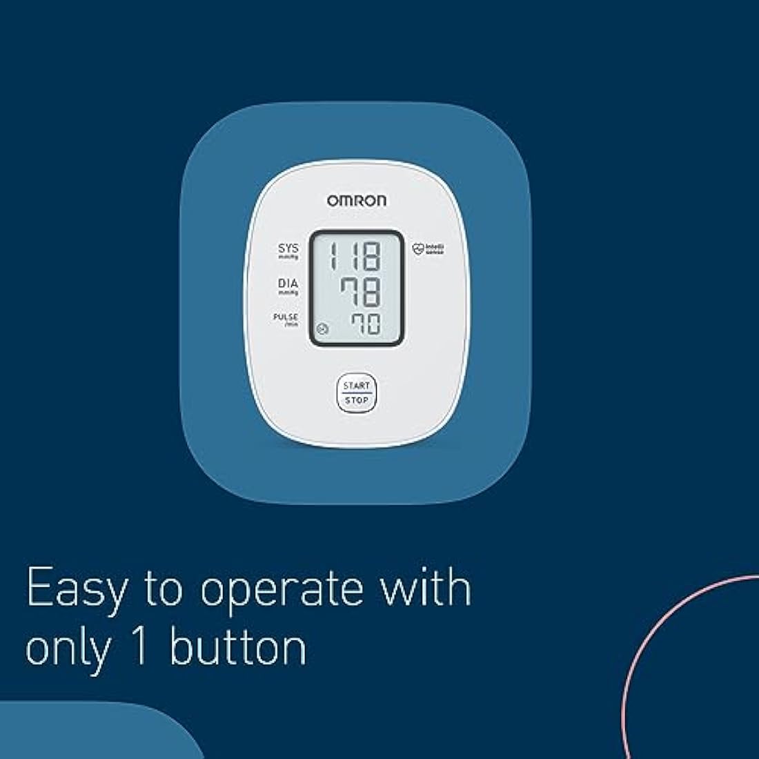 OMRON X2 Basic Blood Pressure Monitor – Upper Arm BP Machine with Cuff