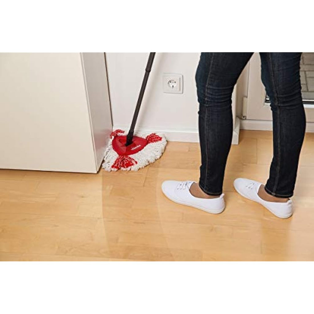 Vileda Turbo 2in1 Spin Mop Refill - Microfibre Mop Head, Pack of 2