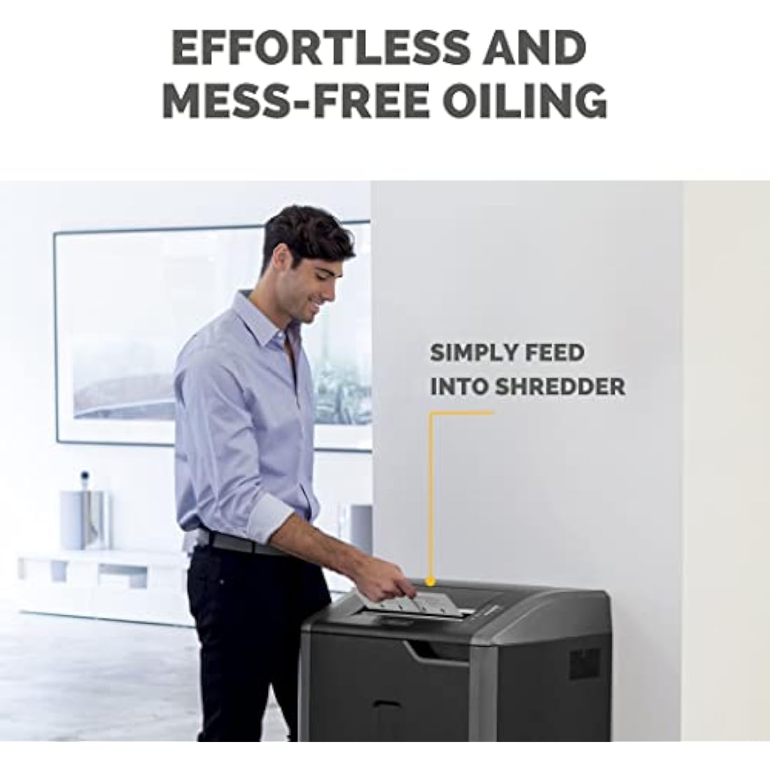 Fellowes Powershred Paper Shredder Oil Lubricant Sheets - 10 Pack