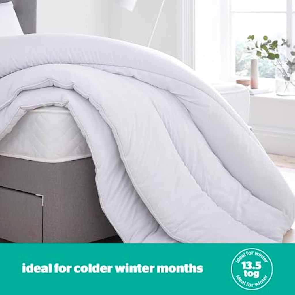 Silentnight Just Like Down 13.5 Tog Double Duvet – Winter Quilt