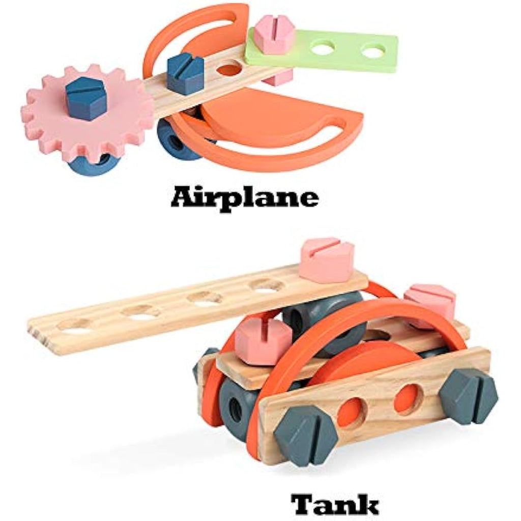 Wooden Kids Tool Bench – Educational Toy Workbench Set