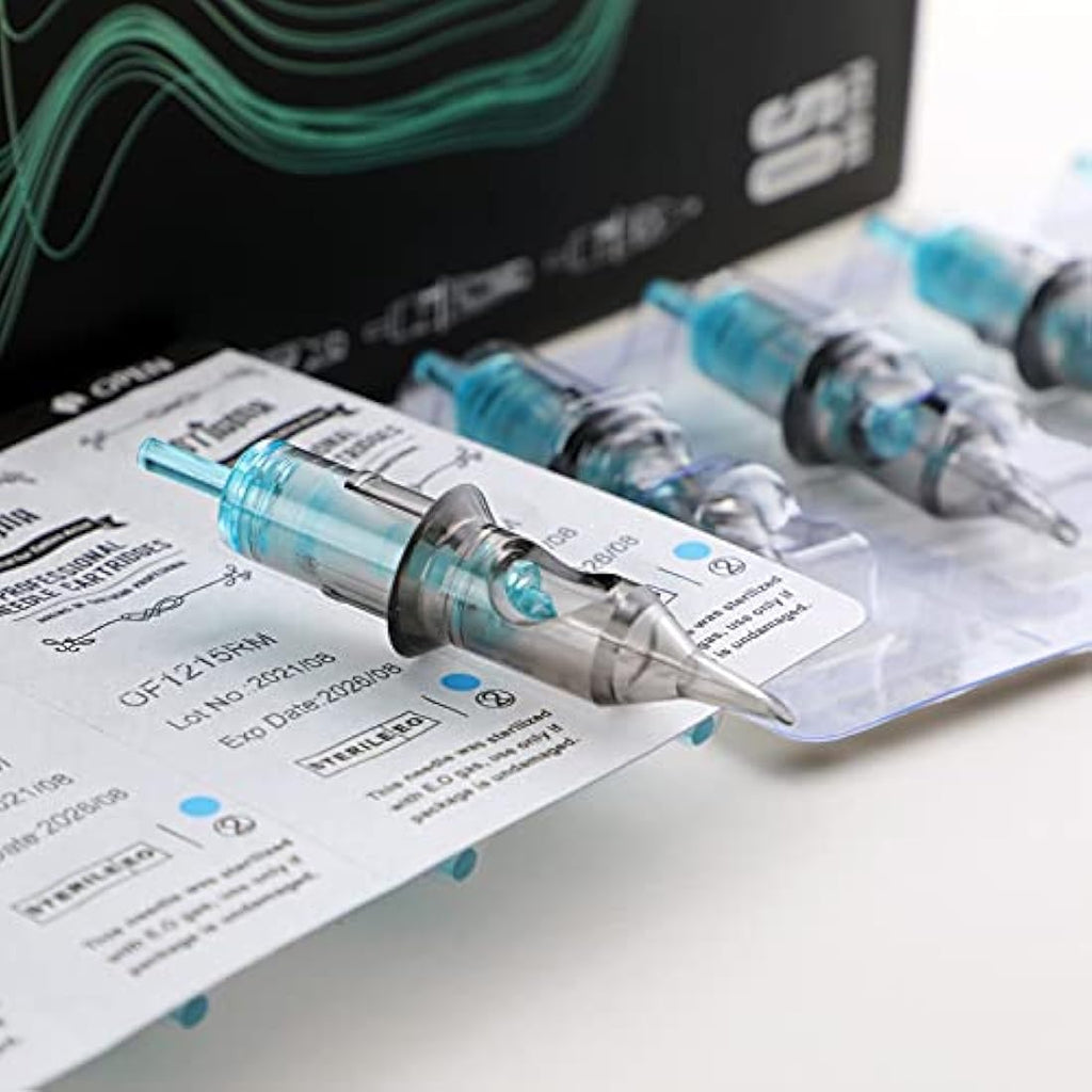 STIGMA 50Pcs Tattoo Cartridges – Bugpin Round Magnum Mixed Needles
