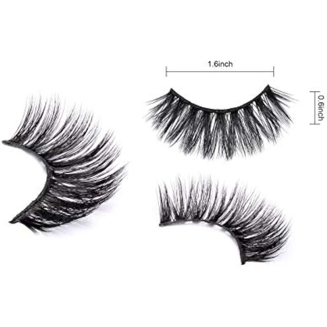 DYSILK 5D Wispies False Eyelashes – Reusable Handmade Synthetic Lashes
