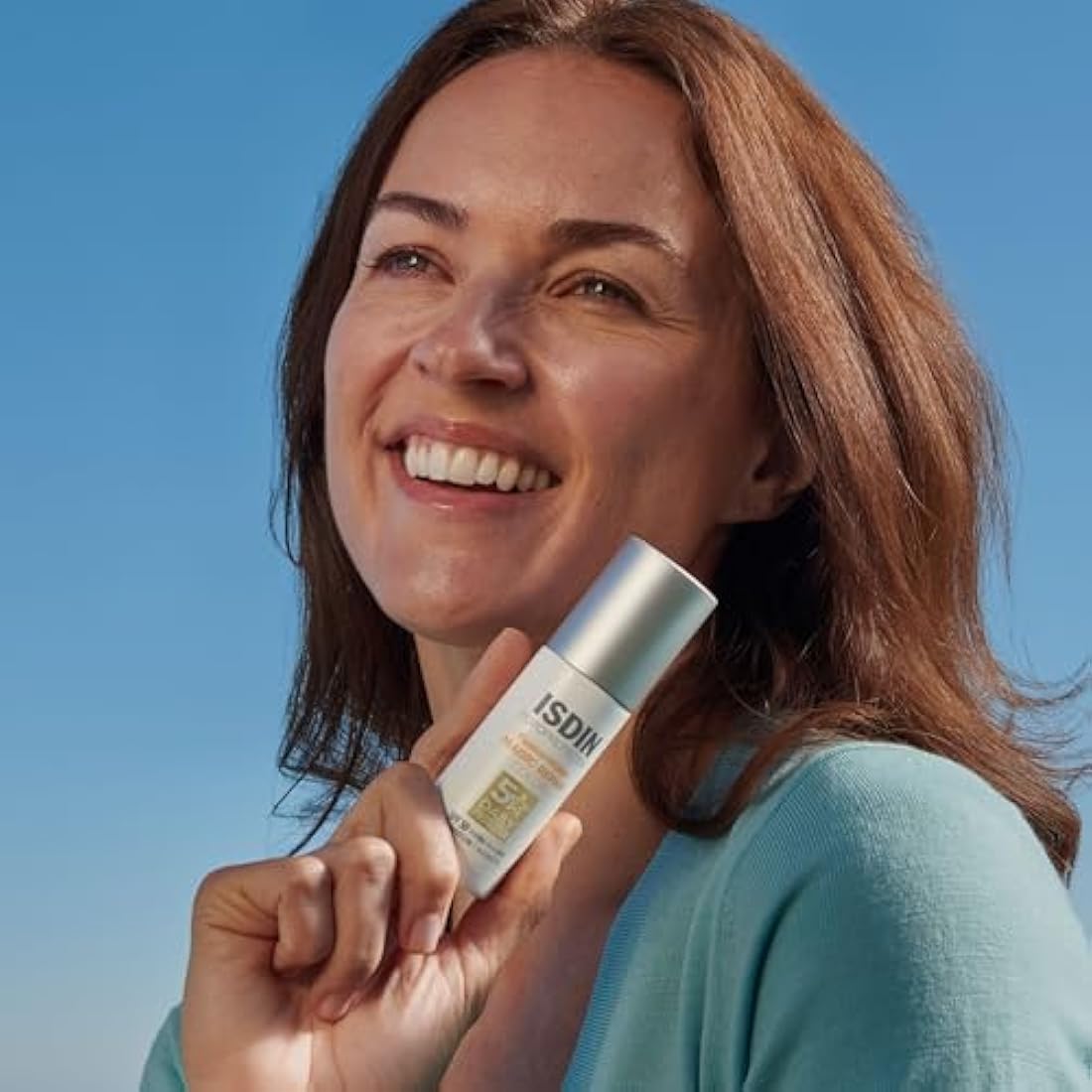 ISDIN FotoUltra Age Repair Color Fusion Water SPF 50 - Tinted Sunscreen