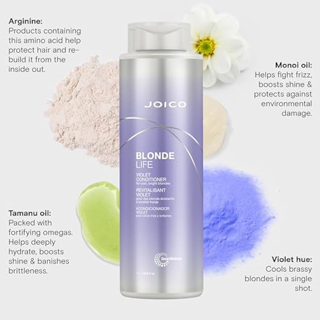Joico Blonde Life Violet Conditioner | Toning & Hydrating - 1000ml
