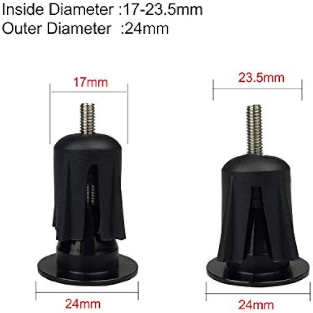 PLATT Non-Slip Rubber Bike Handlebar Grips | Double Aluminum Lock for MTB