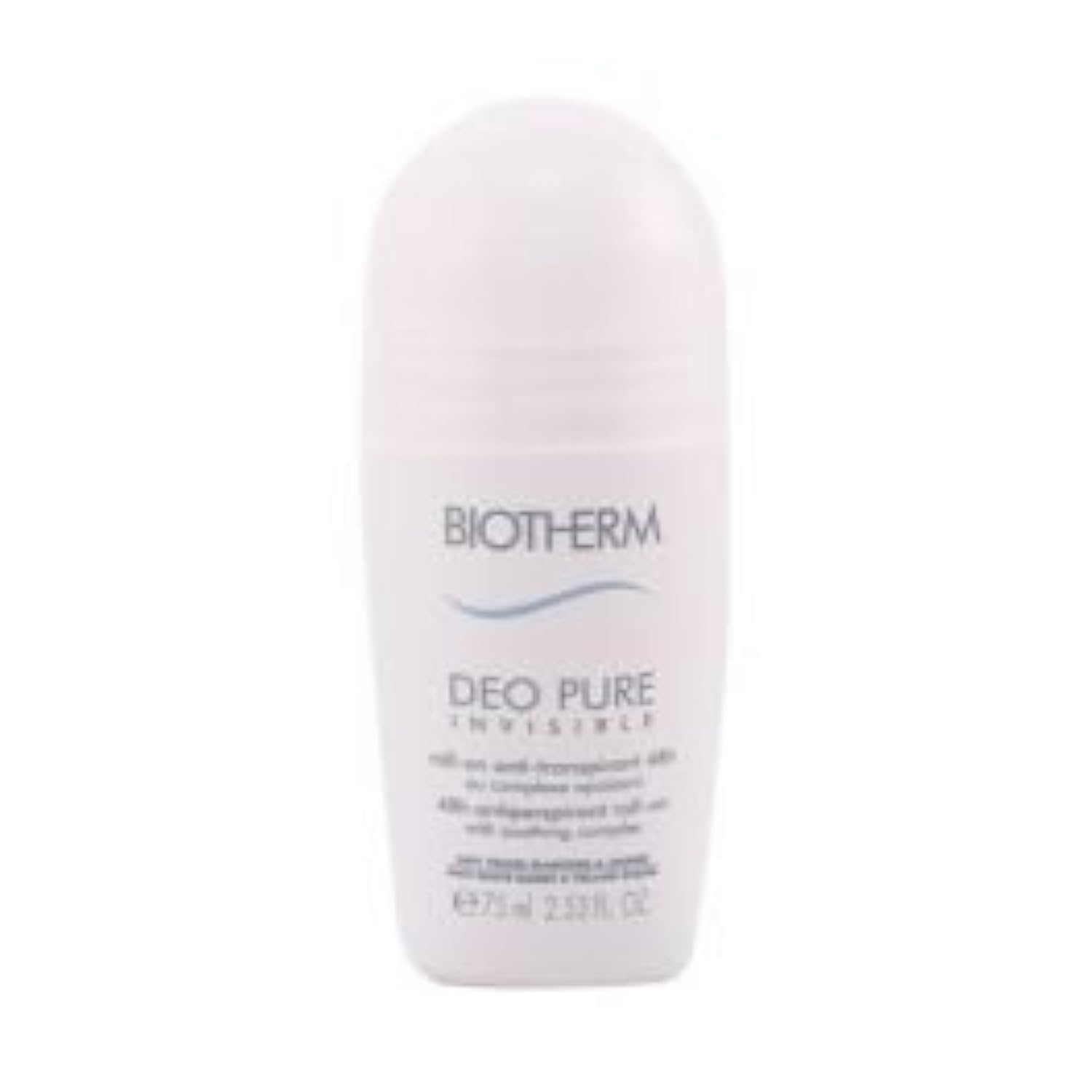 Biotherm Deo Pure Invisible 48H Roll-On Antiperspirant - 75ml