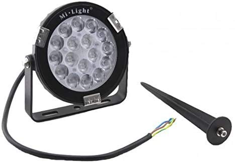 LIGHTEU 9W RGBCCT LED Garden Spotlight – WiFi Smart Outdoor Lawn Light