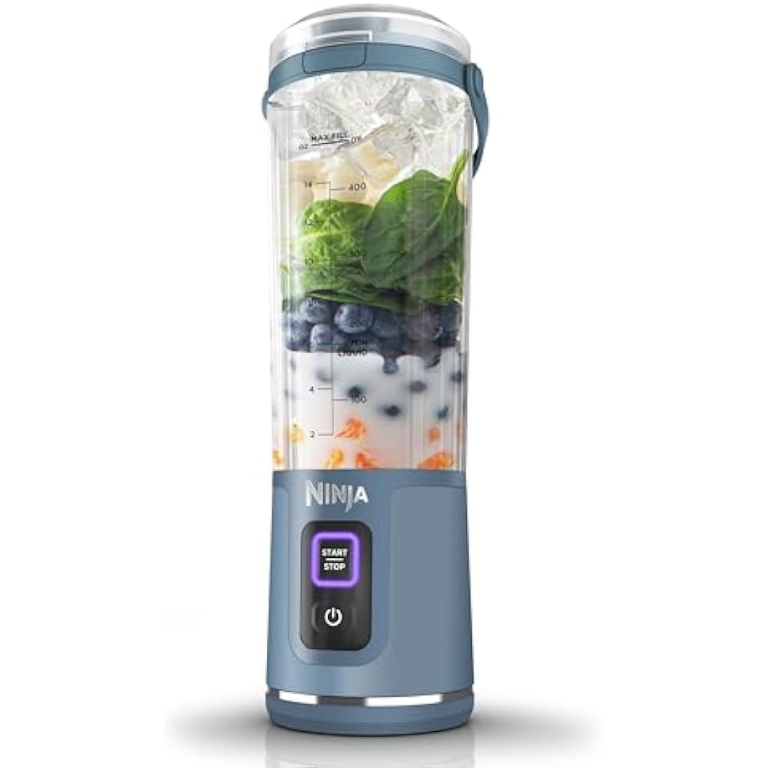 Ninja Blast Portable Blender – 530ml Cordless Smoothie Maker, Denim Blue