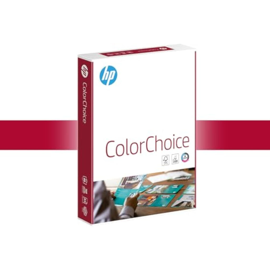 HP Color Choice A4 Paper 250gsm Heavyweight Cardstock - White (250 Sheets)
