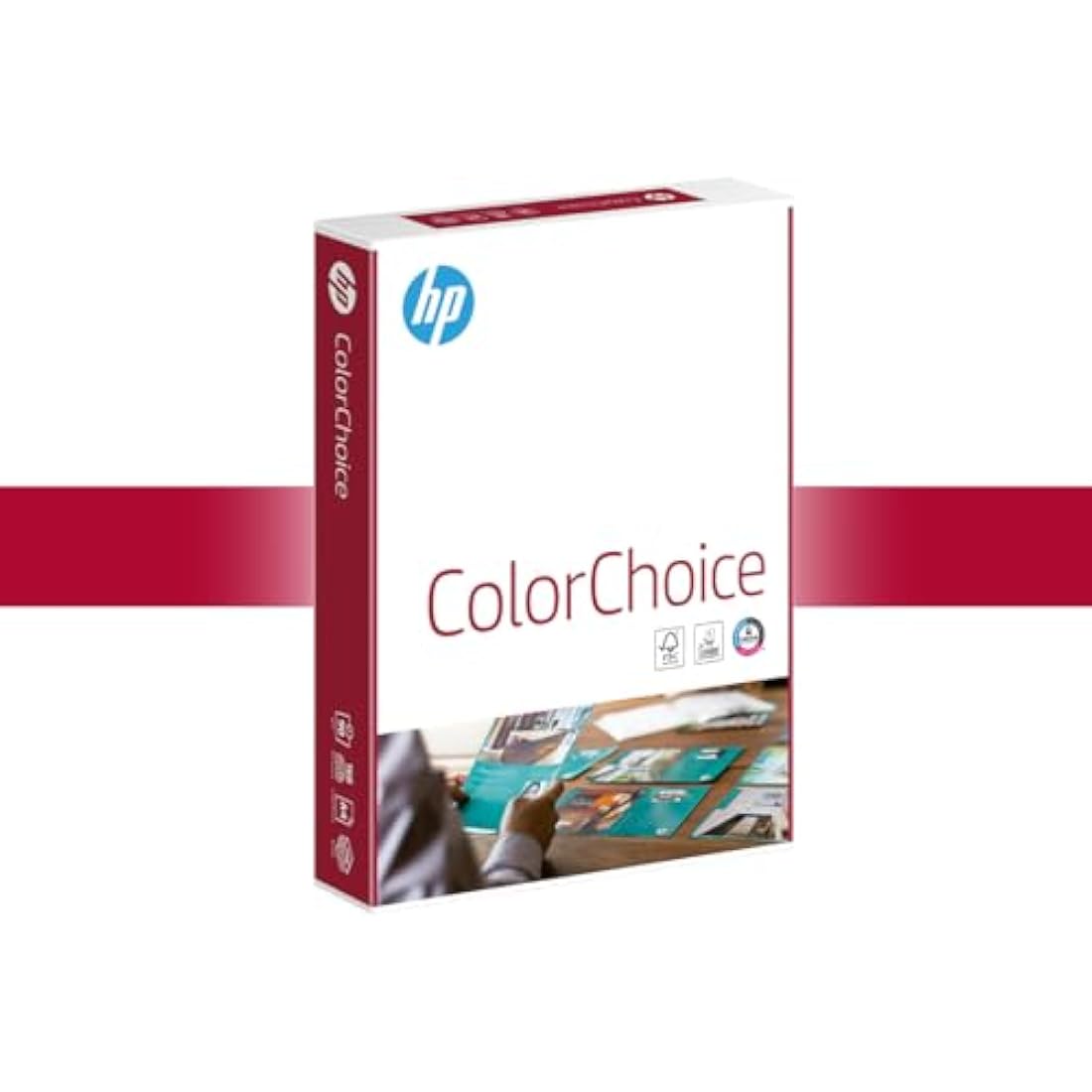 HP Color Choice A4 Paper 250gsm Heavyweight Cardstock - White (250 Sheets)