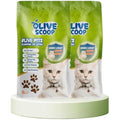 Olive Scoop Natural Cat Litter – Clumping Olive Pit Formula – 16L