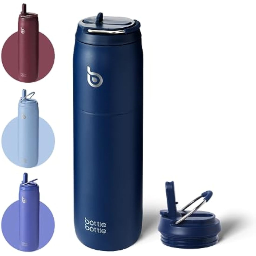 Insulated Water Bottle - 32oz Stainless Steel Flask