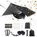 Camping Hammock with Mosquito Net and Waterproof Rainfly