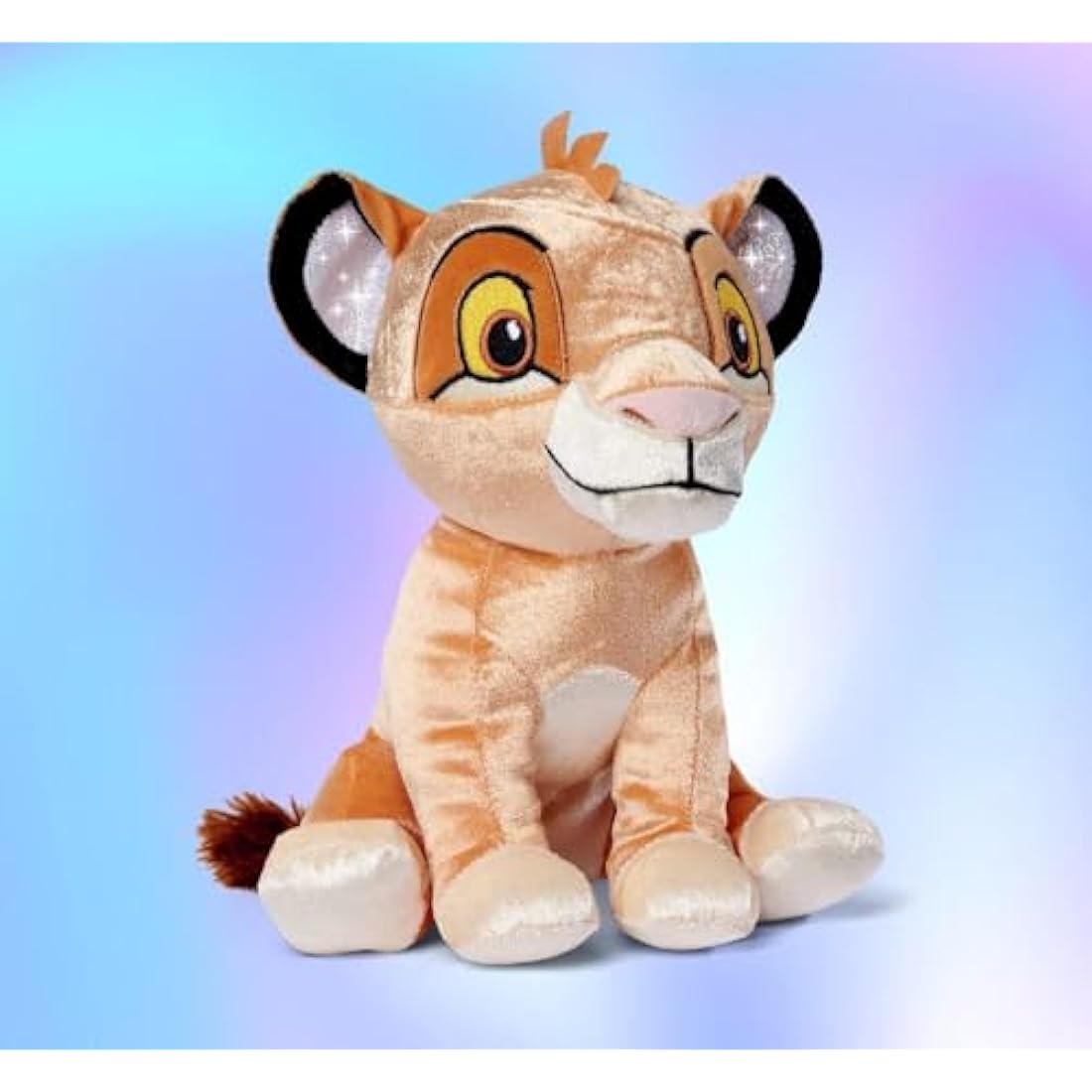 Disney 100 Years Simba Plush – 25cm Sparkly Lion King Stuffed Toy