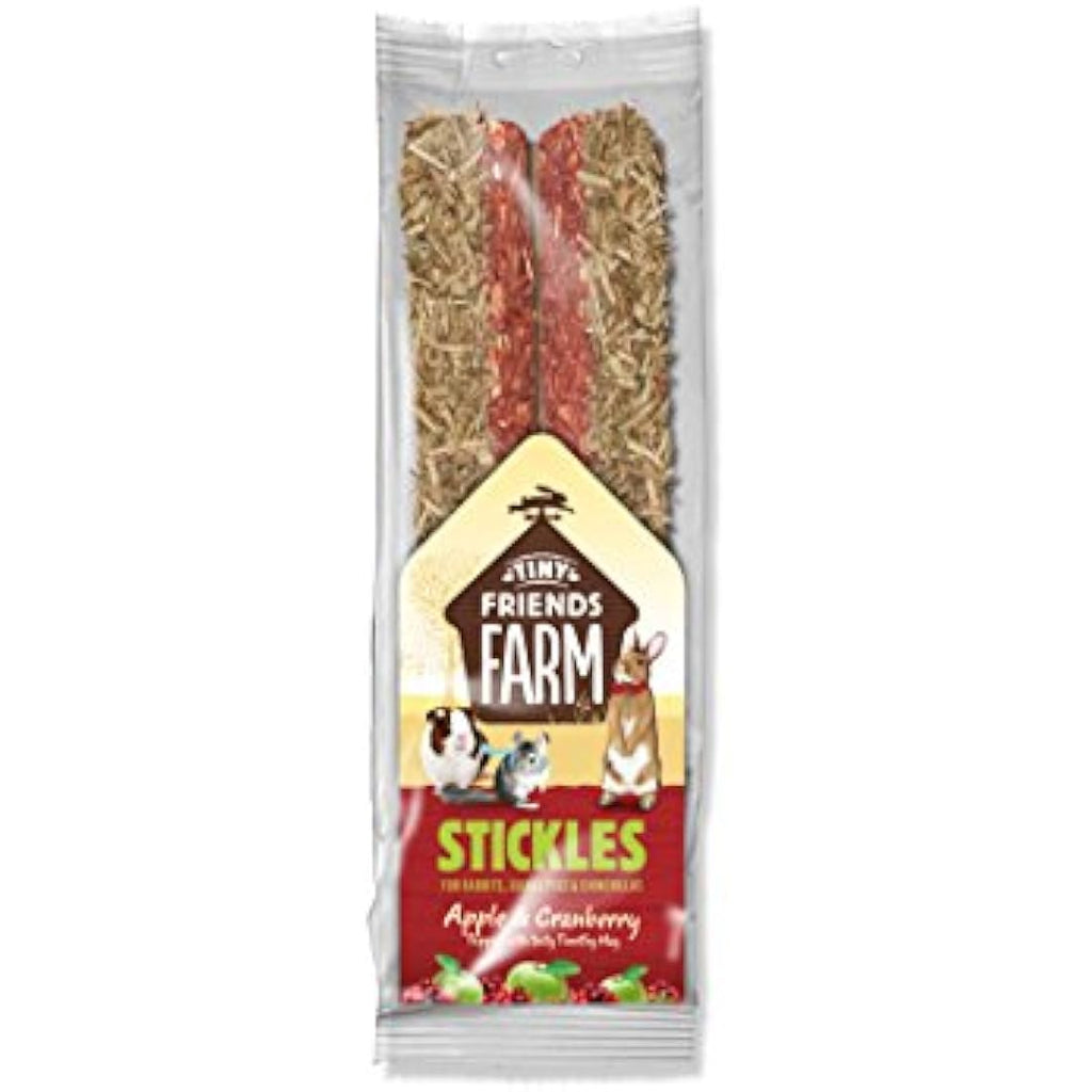 Supreme Tiny Friends Farm Apple & Cranberry Stickles for Small Pets