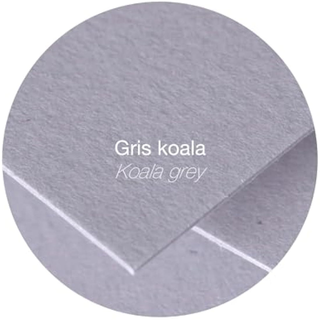Clairefontaine Pollen C5 Envelopes - Koala Grey 120gsm Paper (Pack of 20)