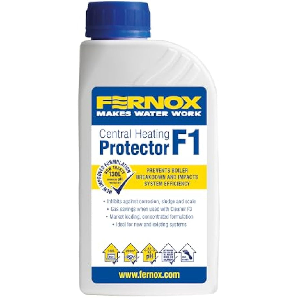 Fernox F1 Central Heating Protector – 500ml Corrosion Inhibitor