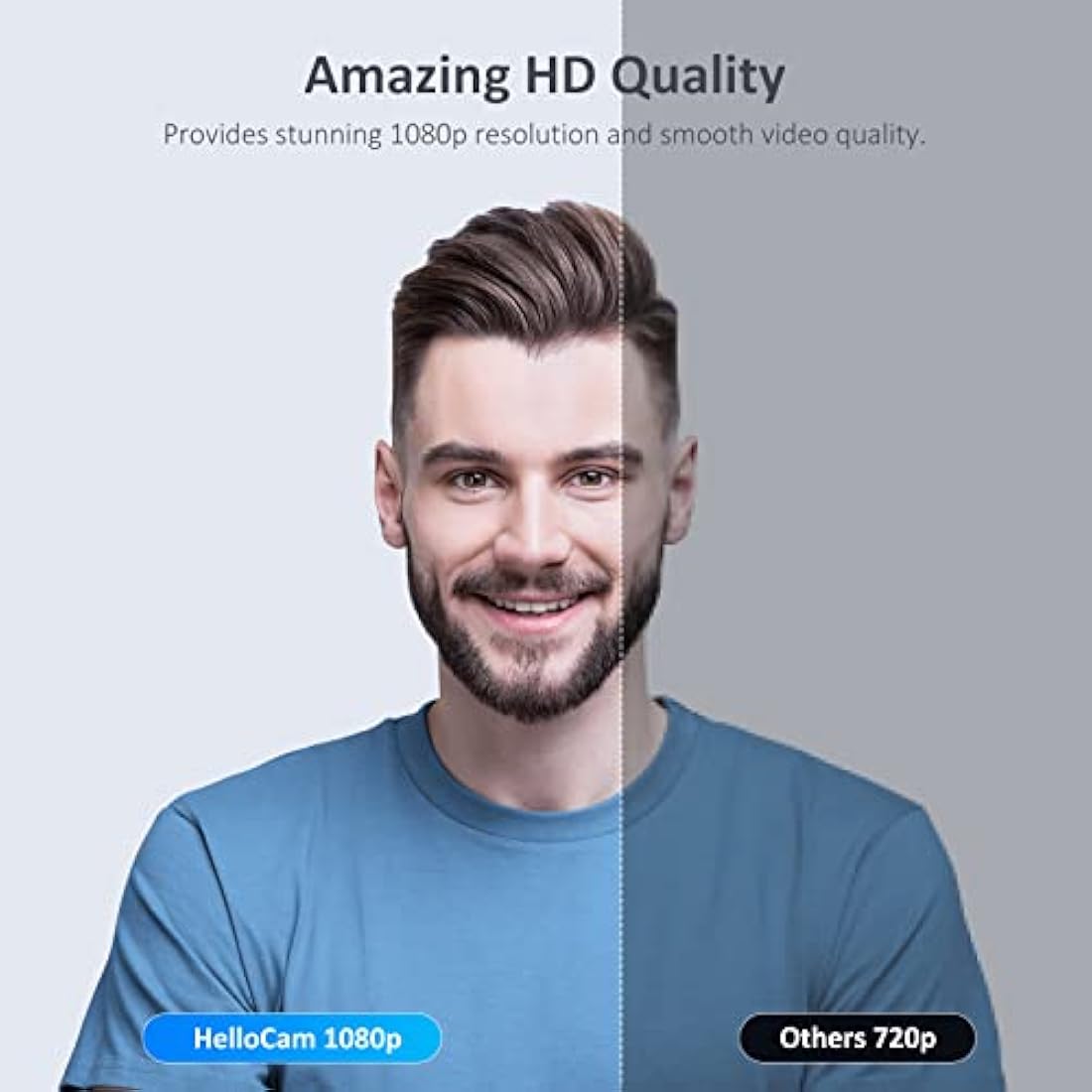 NexiGo HelloCam 1080p Webcam with Windows Hello and Auto Privacy Shutter