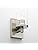 Modern Glass Wall Sconce – Brushed Metal Cylinder Light